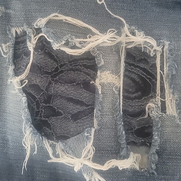 Tuesday Low Rise Silver Jeans - Picture 6 of 7